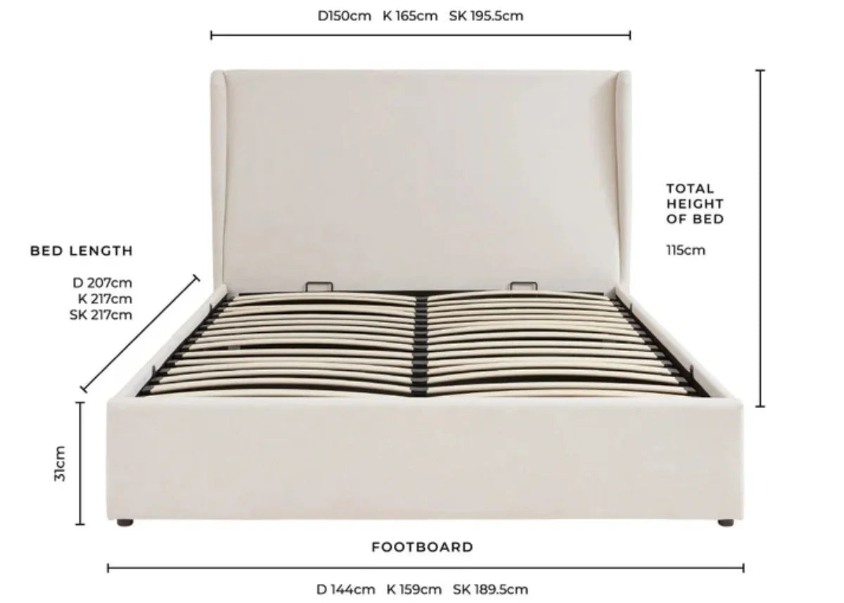 Nottingdale Bedframe